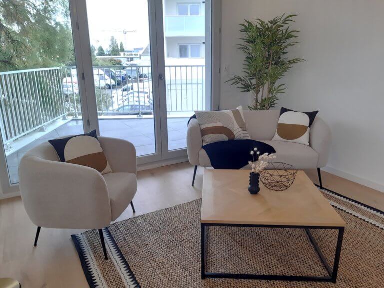 Salon d'accueil -Livraison Tamaris Tasdon