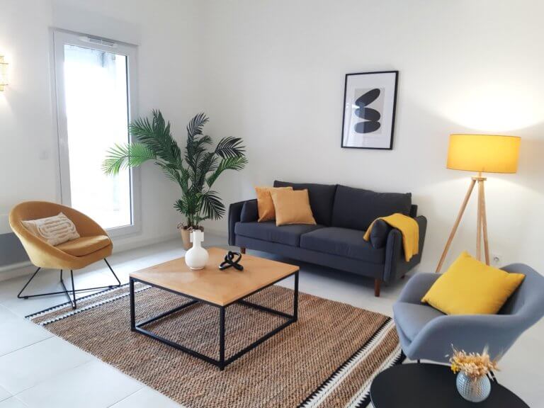 Salon d'accueil - Livraison Joséphine La Rochelle